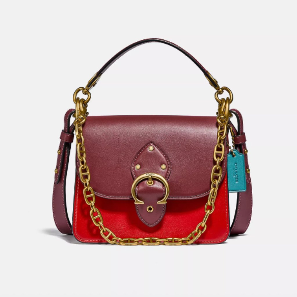New Coach Beat Shoulder Bag 18 In Signature Canvas